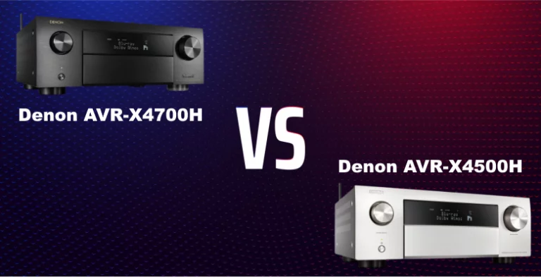 Denon AVR-X4700H vs AVR-X4500H