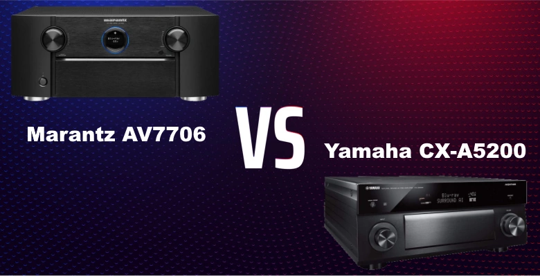 Marantz AV7706 vs Yamaha CX-A5200