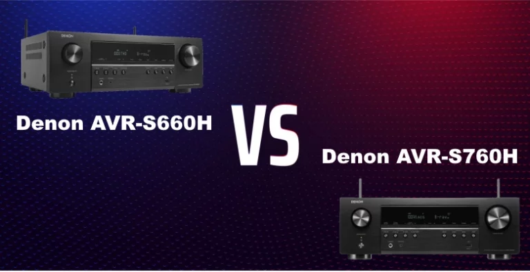 Denon AVR-S660H vs AVR-S760H