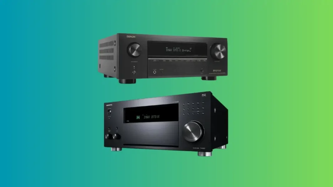 Denon AVR-X3800H VS Onkyo TX-RZ50 coparison