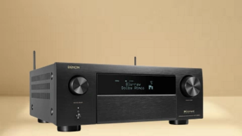 Denon AVR-X4800H Side