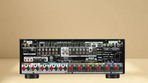 Denon AVR-X4800H back