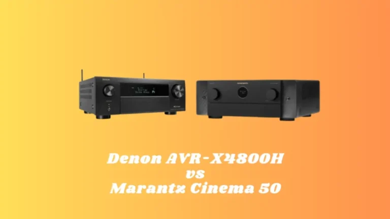 Denon AVR-X4800H vs Marantz Cinema 50