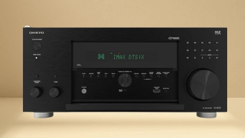 Onkyo TX-RZ70 front connections